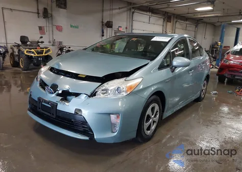 2013 Toyota Prius Three from USA, damaged, VIN JTDKN3DU0D5645992